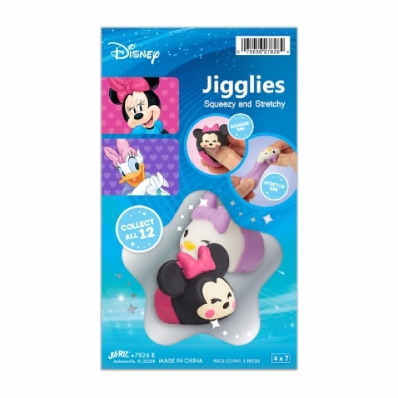 Disney Jigglies | Minnie Mouse, Daisy, Tiana, Rapunzel Stretchy Squishy Toys - Picture 4 of 8